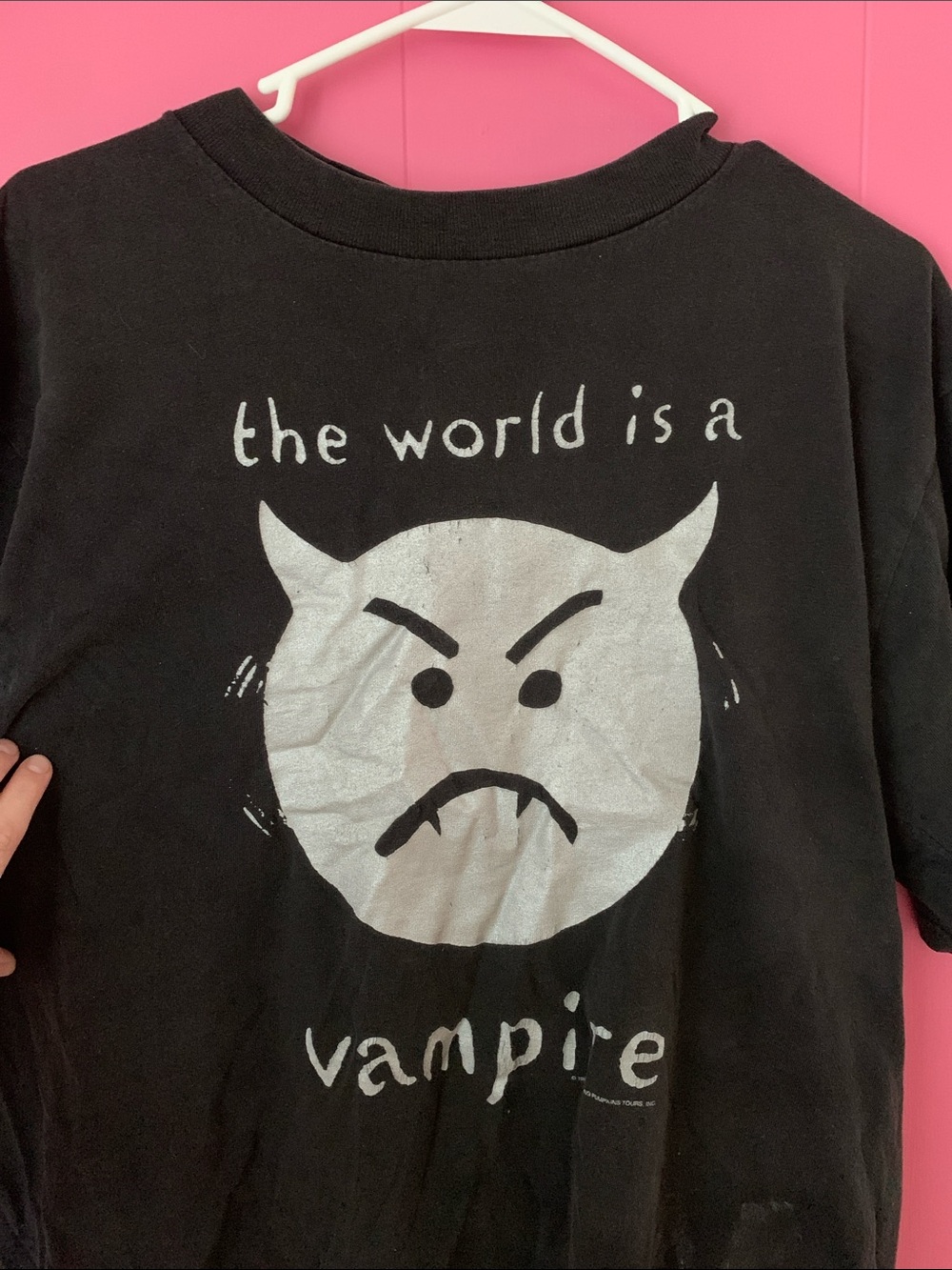 Vintage 1996 Smashing Pumpkins Infinite Sadness Tour The World is a Vampire Tee
